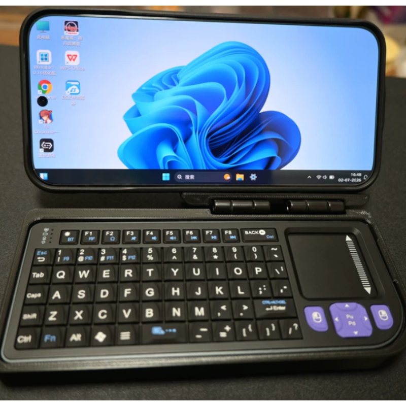 Laptop Accessories All In One - Miritz K809 터치패드가 포함된 미니 무선