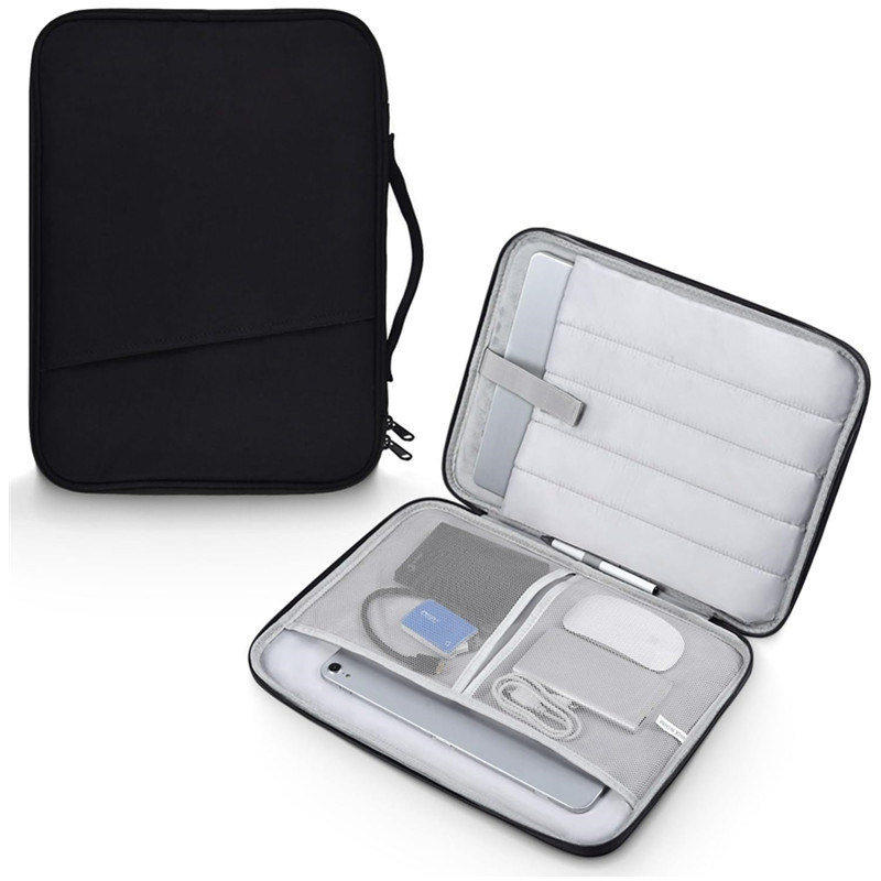 Laptop Accessories Travel Case - 방수 충격 방지 노트북 핸들 가방