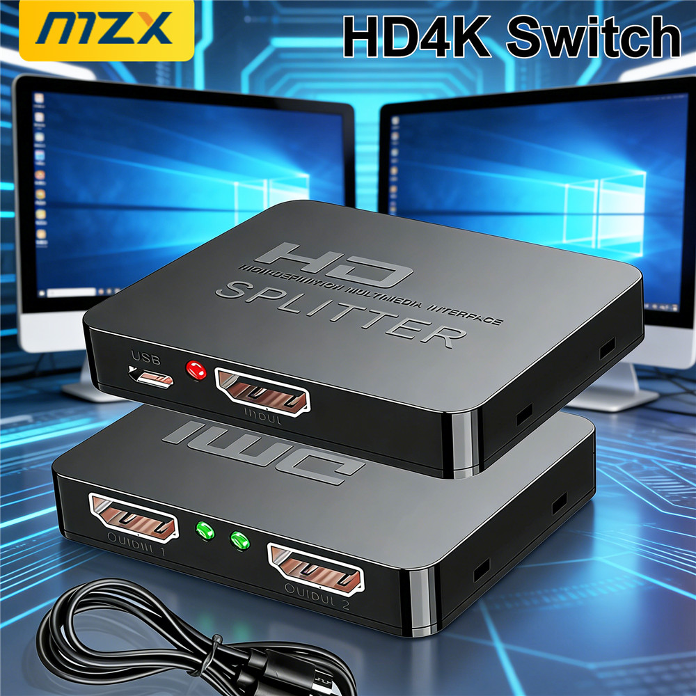 Xbox Laptop Accessories - 1-in-2-Out 4K 스위치 비디오 HDMI 호환