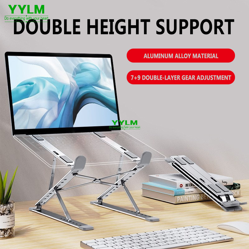 Laptop Accessories Organizer - YYLM N8 노트북 스탠드 알루미늄 Macbook