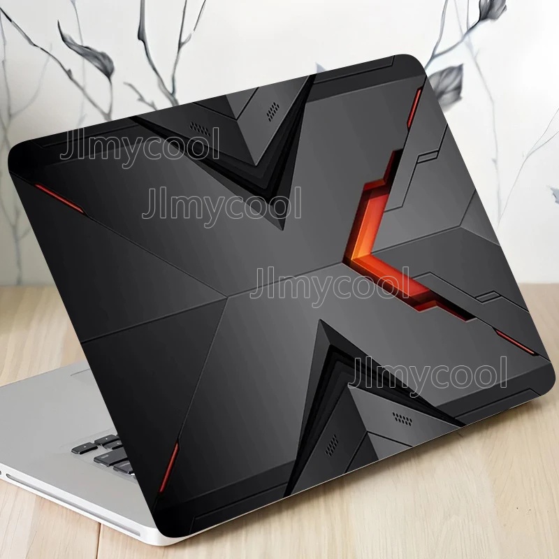 Laptop Accessories Msi - 2개의 노트북 스티커 다채로운 겹치는 물결