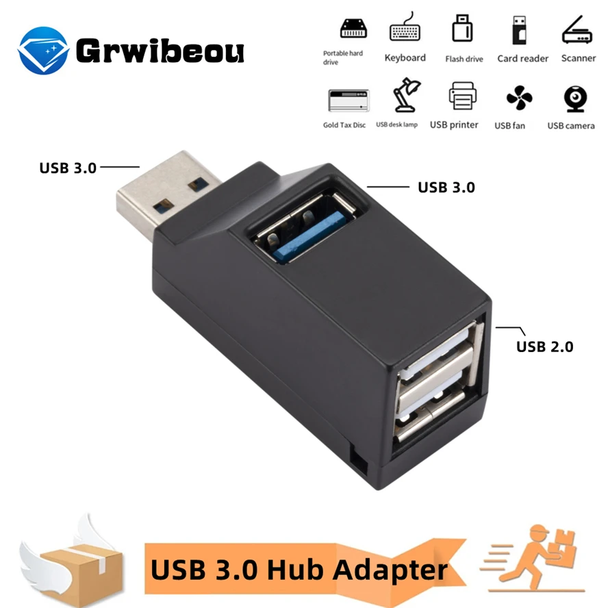 Laptop Accessories Hub - USB 멀티 포트 허브 USB 3.0