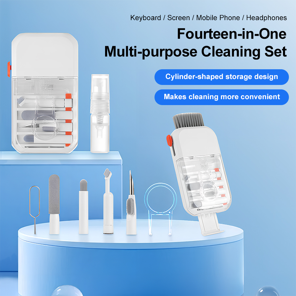 Laptop Accessories All In One - 14-in-1 디지털 기기 청소 키트 다용도