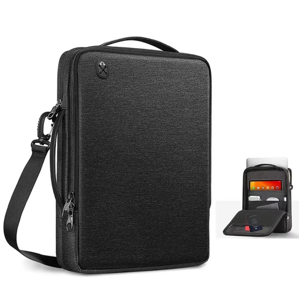 새로운 13.3-15.4 인치 노트북 숄더 백 방수 대 - Laptop Accessories Travel Case 리뷰 및 가격