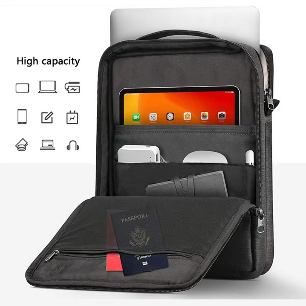 새로운 13.3-15.4 인치 노트북 숄더 백 방수 대 - Laptop Accessories Travel Case 리뷰 및 가격