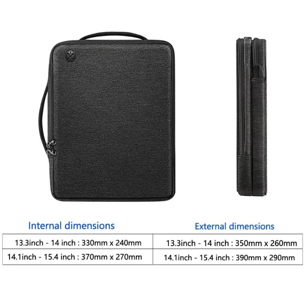 새로운 13.3-15.4 인치 노트북 숄더 백 방수 대 - Laptop Accessories Travel Case 리뷰 및 가격