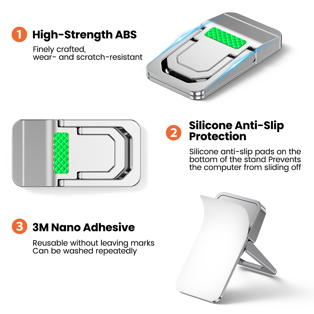 2PCS 접이식 보이지 않는 컴퓨터 스탠드 노트북 백  - Laptop Accessories Organizer 리뷰 및 가격