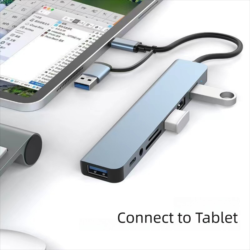 8포트 USB C 스플리터 USB 허브 타입 C 확장기 - Laptop Accessories Hub 리뷰 및 가격
