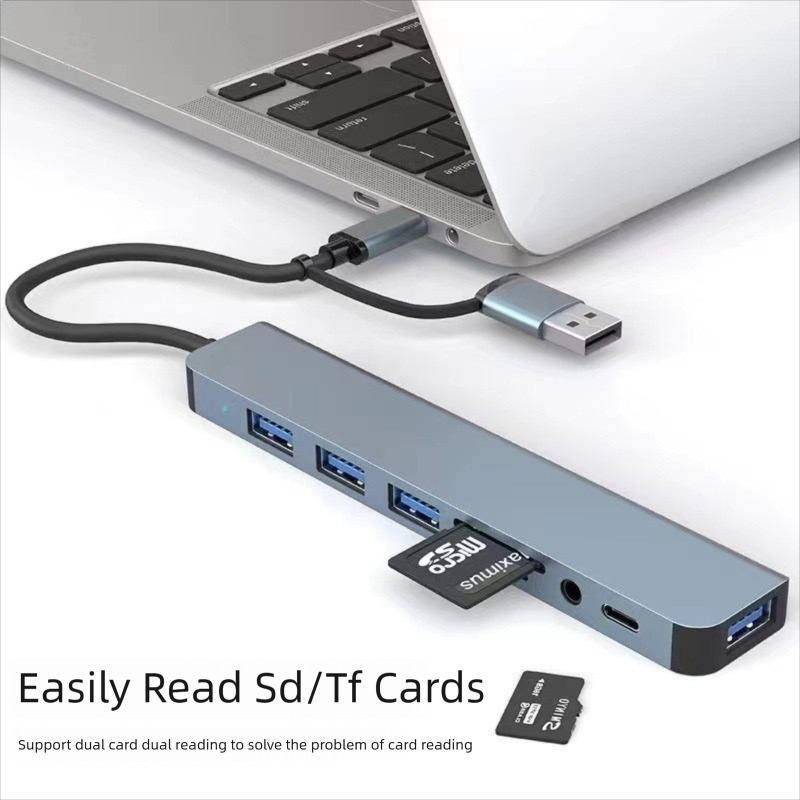 8포트 USB C 스플리터 USB 허브 타입 C 확장기 - Laptop Accessories Hub 리뷰 및 가격