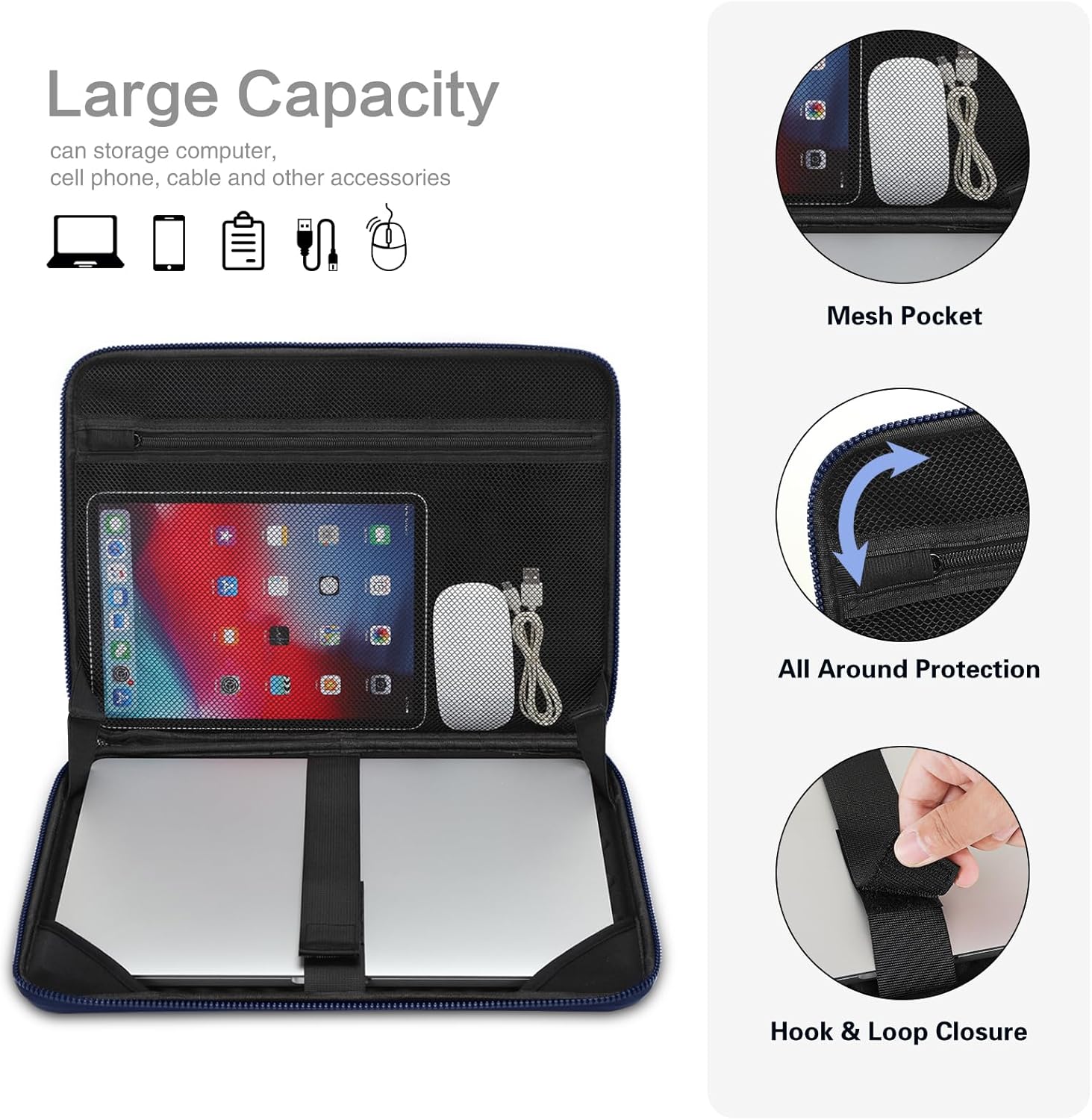 13 14 15.6 17인치 노트북 슬리브 핸드백 (맥 - Laptop Accessories Travel Case 리뷰 및 가격