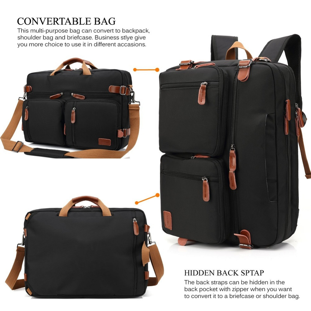3-in-1 변형 가능한 노트북 백팩 15.6 17.3 - Laptop Accessories Travel Case 리뷰 및 가격