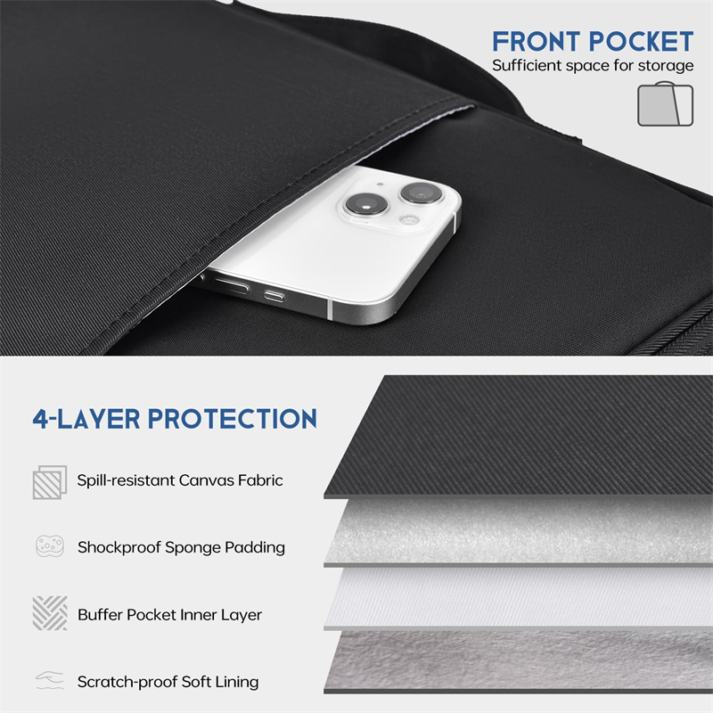 방수 충격 방지 노트북 핸들 가방 11 13인치 슬리브 - Laptop Accessories Travel Case 리뷰 및 가격