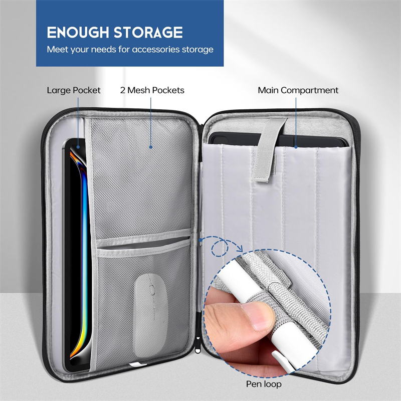 방수 충격 방지 노트북 핸들 가방 11 13인치 슬리브 - Laptop Accessories Travel Case 리뷰 및 가격