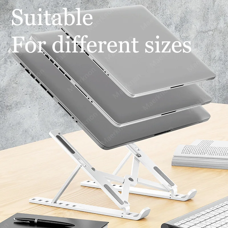 노트북 스탠드 휴대용 접이식 노트북 브래킷 조정 가능한 - Laptop Accessories Organizer 리뷰 및 가격