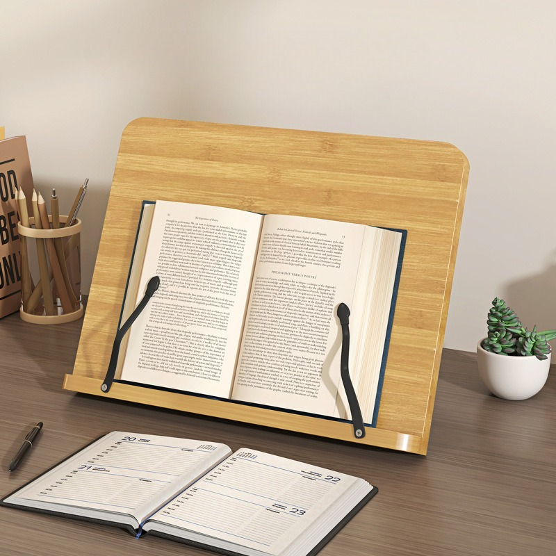 나무 독서대, 다기능 노트북 거치대, 8단계 높이 조절 - Laptop Office Accessories 리뷰 및 가격
