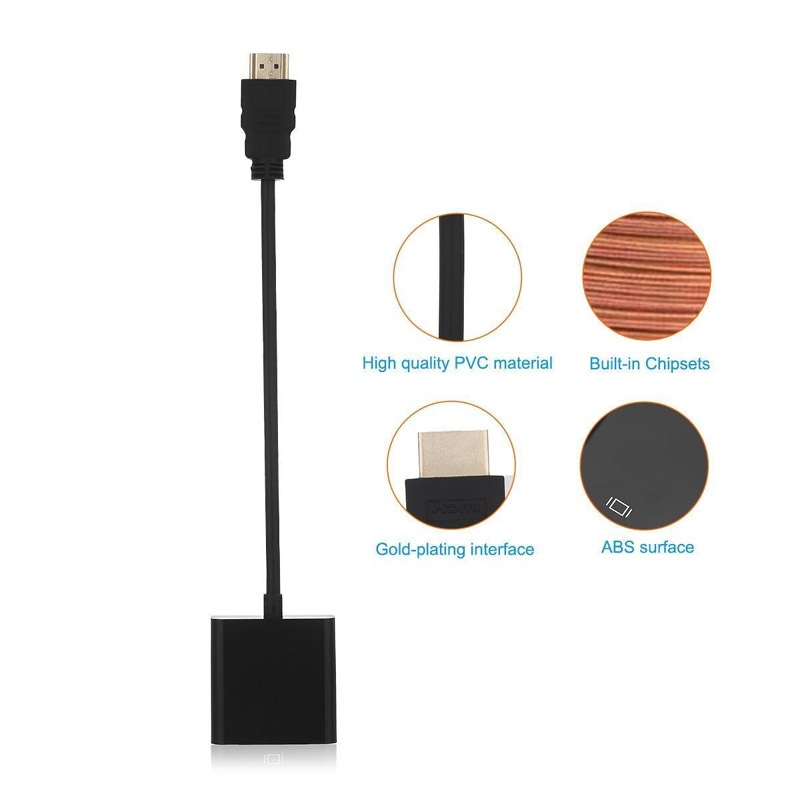 HDMI 호환 VGA 어댑터 디지털-아날로그 변환기 X - Xbox Laptop Accessories 리뷰 및 가격