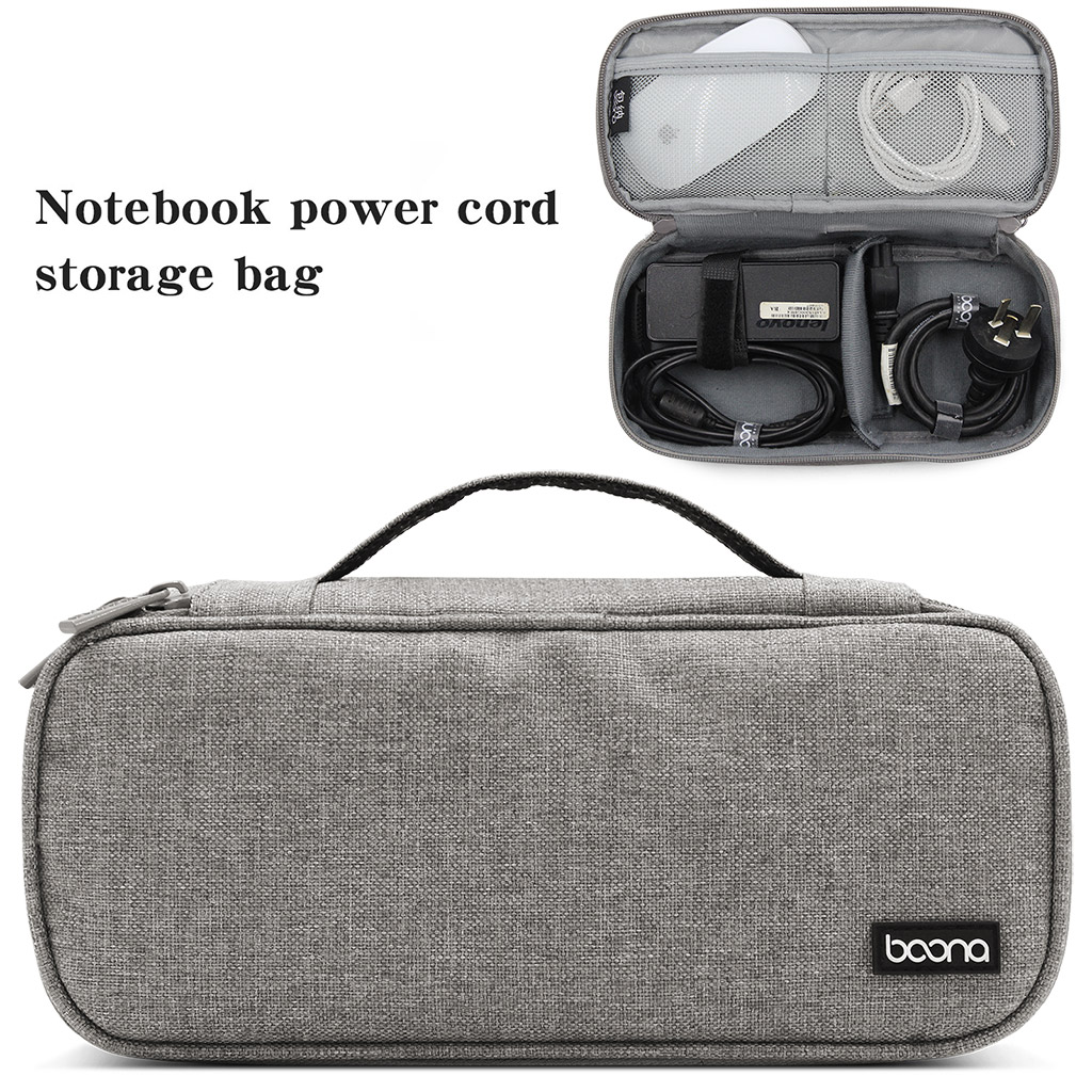 노트북 충전기 AC 어댑터 마우스 코드, USB 이어폰 - Laptop Accessories Travel Case 리뷰 및 가격