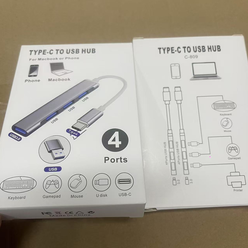 4 in 1 알루미늄 멀티 분배기 USB 2.0 USB - Laptop Accessories Hub 리뷰 및 가격