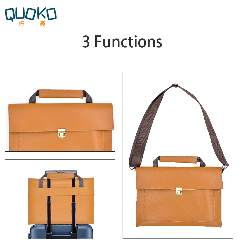 PU 가죽 노트북 가방, 노트북 운반 케이스, 맥북 에 - Laptop Accessories Travel Case 리뷰 및 가격
