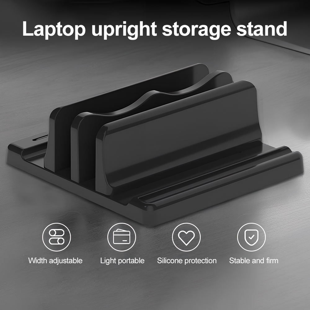 사무실용 ABS 노트북 스탠드 수직형으로 데스크탑 공간 - Laptop Accessories Wholesale 리뷰 및 가격