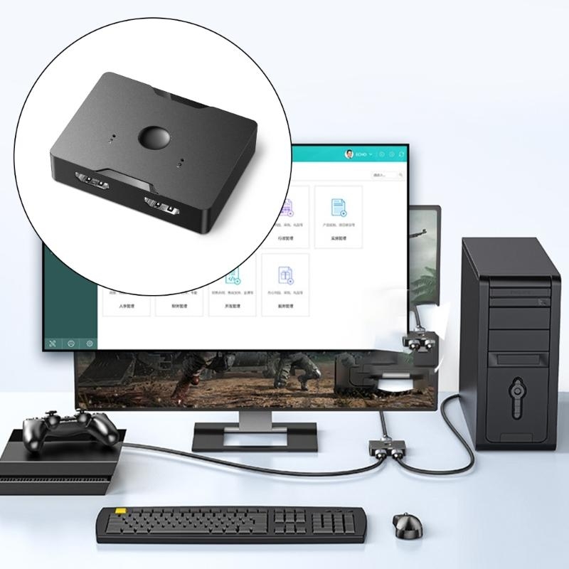 MZX 4K HDMI 호환 2.0 스위치 양방향 KVM - Xbox Laptop Accessories 리뷰 및 가격