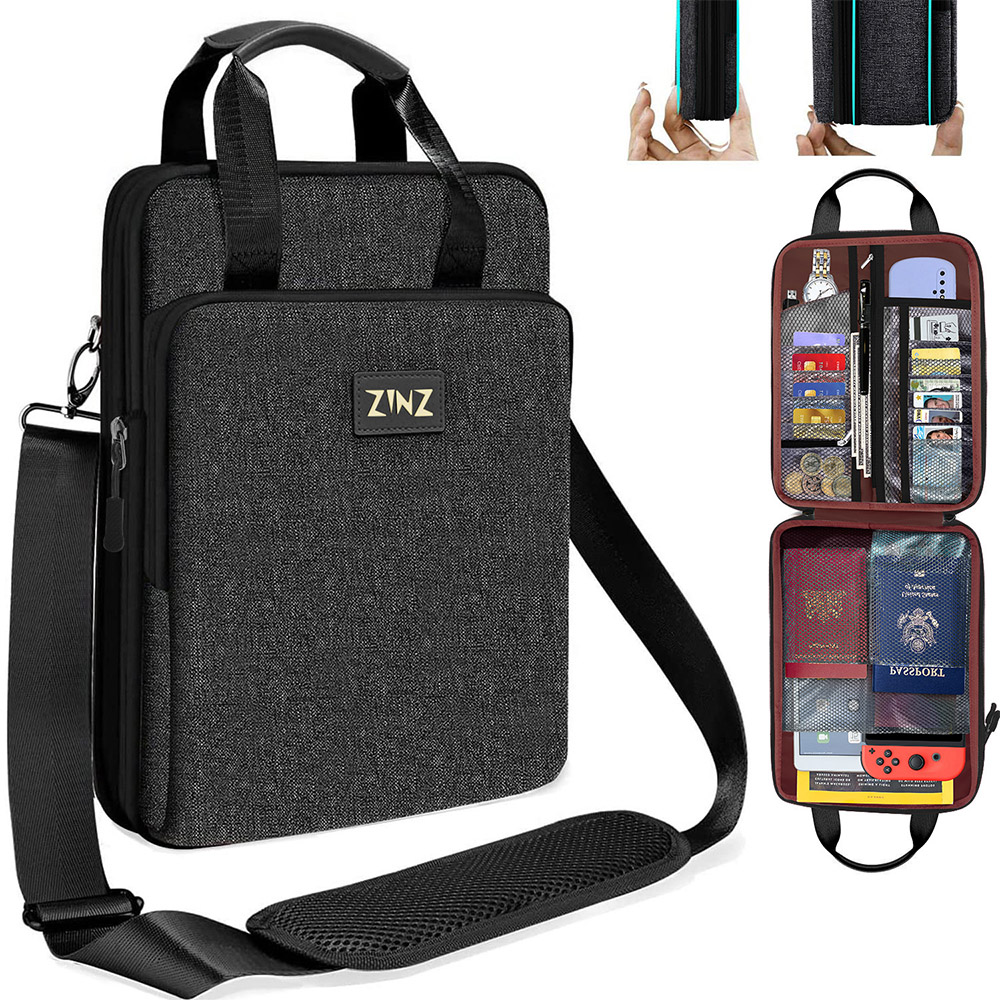 가변 용량 및 스트랩이 있는 노트북 숄더백, 여행용 캐 - Laptop Accessories Travel Case 리뷰 및 가격