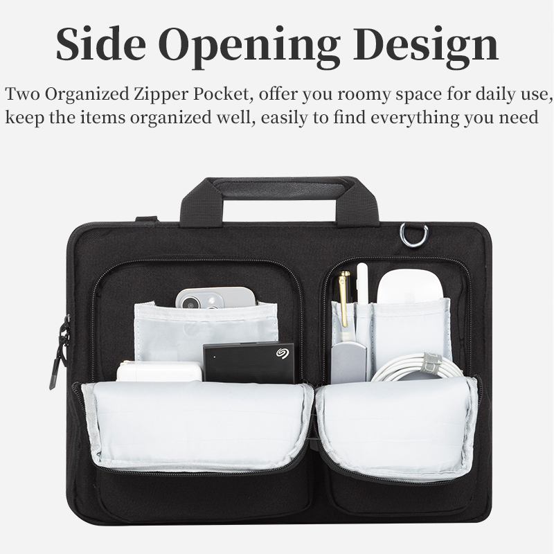 13.3 14 15.6 인치 노트북 가방 남성용 비즈니 - Laptop Accessories Travel Case 리뷰 및 가격