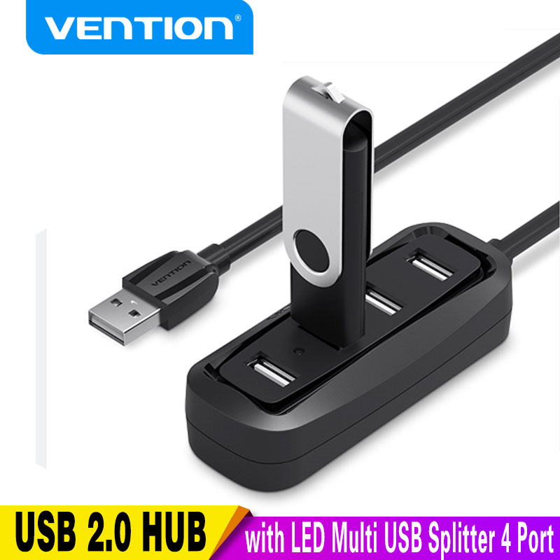 Vention USB 2.0 허브 4 포트, Lenov - Laptop Accessories Hub 리뷰 및 가격