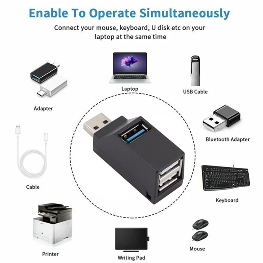 USB 멀티 포트 허브 USB 3.0 허브 어댑터 익스 - Laptop Accessories Hub 리뷰 및 가격