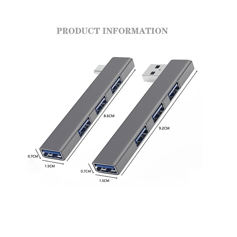 멀티 USB 스플리터 OTG 어댑터 USB C 허브 3 - Laptop Accessories Hub 리뷰 및 가격