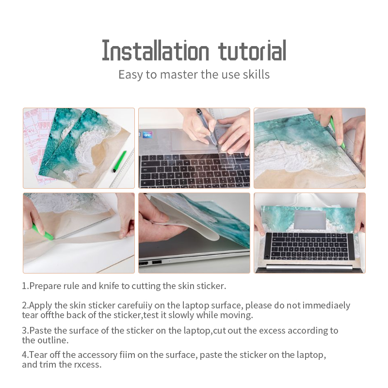 DIY 노트북 스킨 스티커 노트북 비닐 커버 스티커 A - Laptop Accessories Msi 리뷰 및 가격