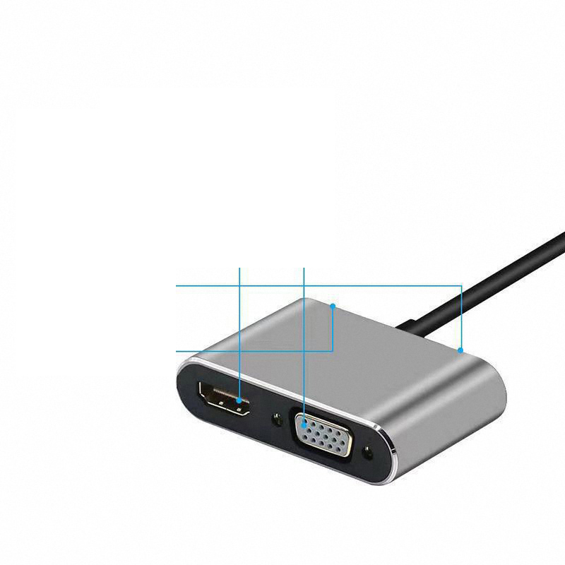 4K USB 타입 C to VGA 1080P USB C - Usb C Docking Hub 리뷰 및 가격