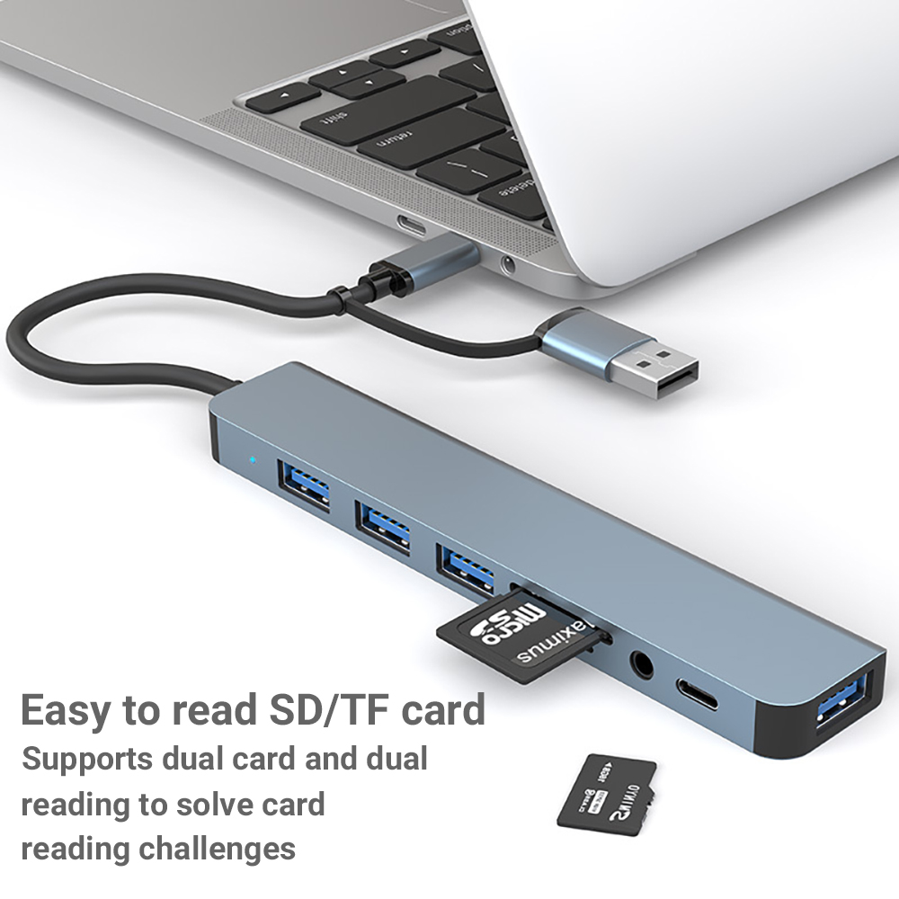 9-in-1 듀얼 헤드 USB 도킹 스테이션 USB-A - Laptop Accessories All In One 리뷰 및 가격
