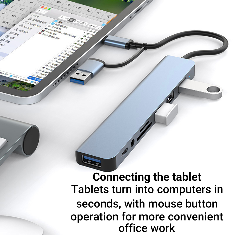 9-in-1 듀얼 헤드 USB 도킹 스테이션 USB-A - Laptop Accessories All In One 리뷰 및 가격