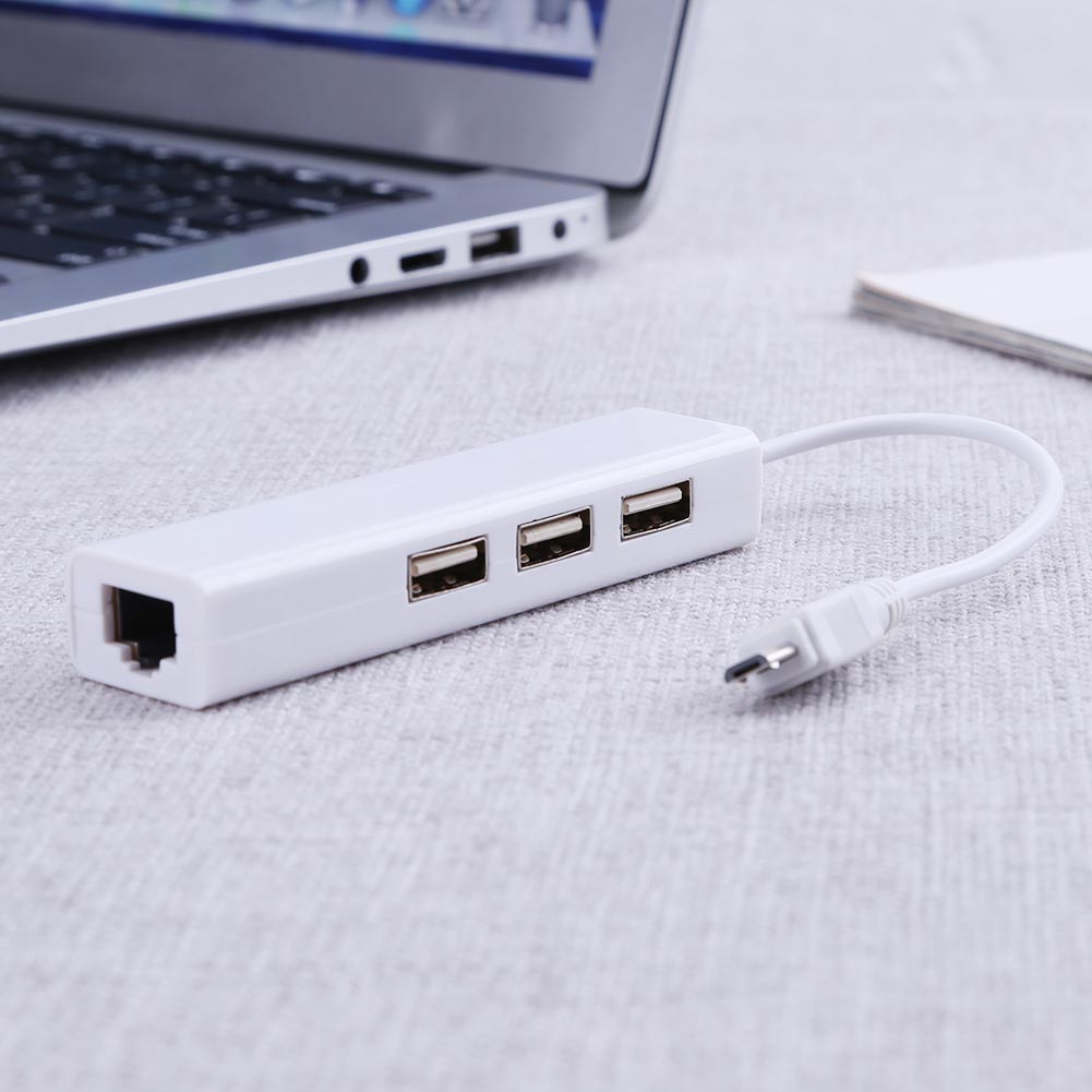 OTG 3 포트 USB 2.0 허브, 마이크로 USB  - Laptop Accessories Hub 리뷰 및 가격