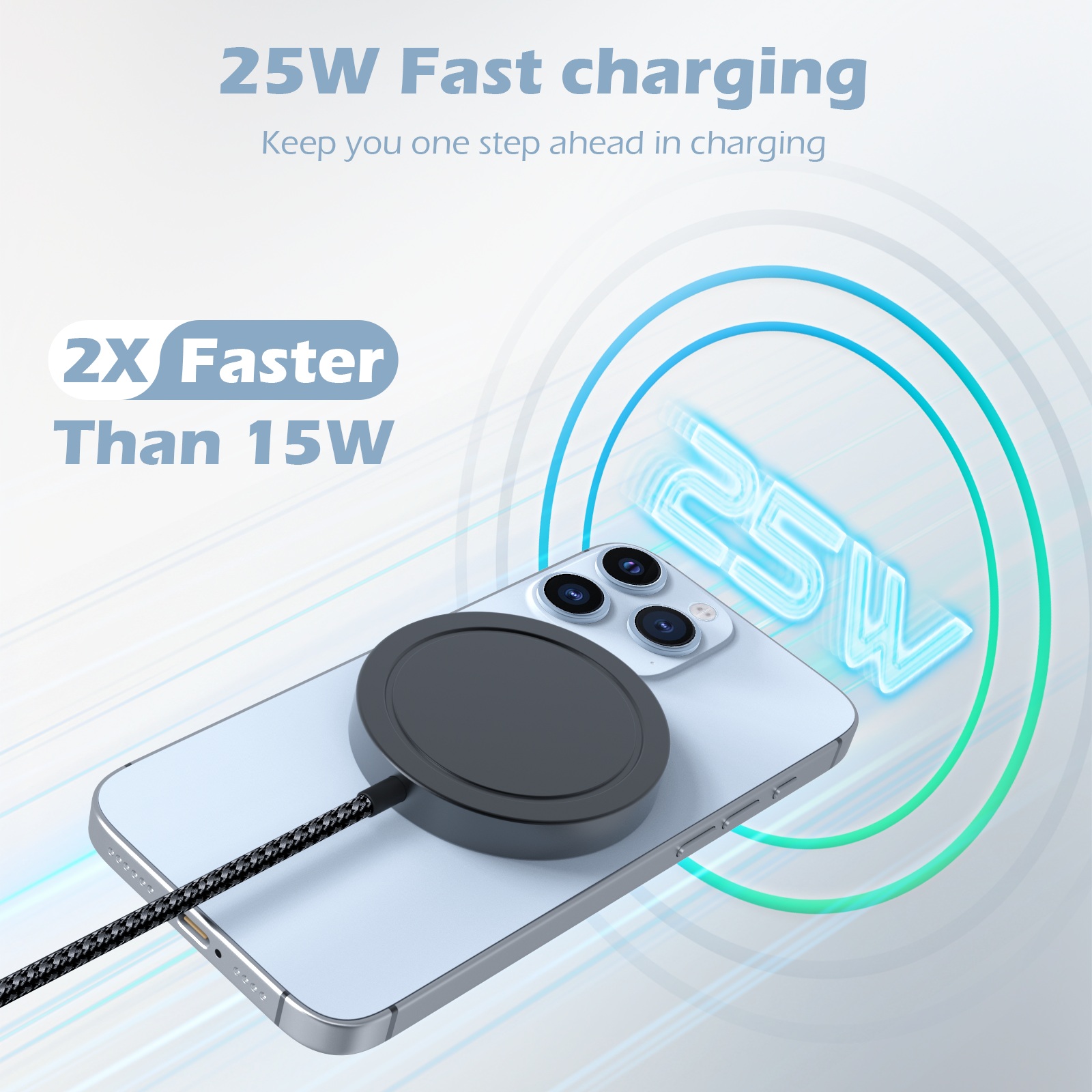 25W 마그네틱 무선 충전기 아이폰 16 15 14 1 - Usb C Docking Hub 리뷰 및 가격