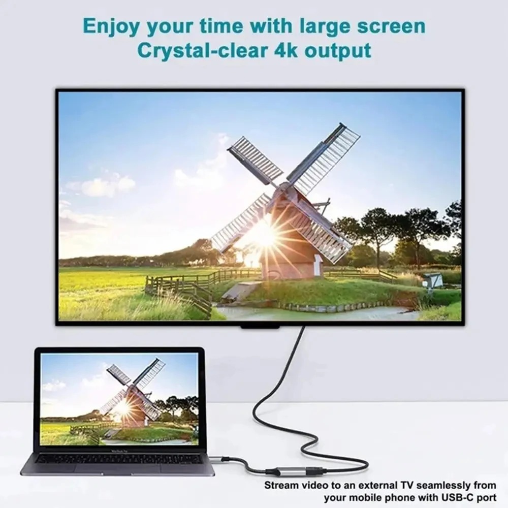 8K USB C-HDMI 어댑터 4K 120Hz/2K  - Laptop Accessories Hub 리뷰 및 가격