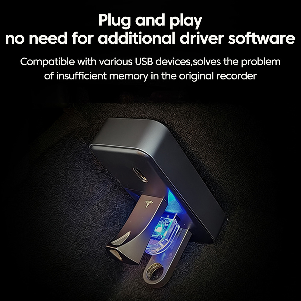 테슬라 모델3/Y 글러브박스 플러그 플레이 대시캠 게임 - Usb C Docking Hub 리뷰 및 가격