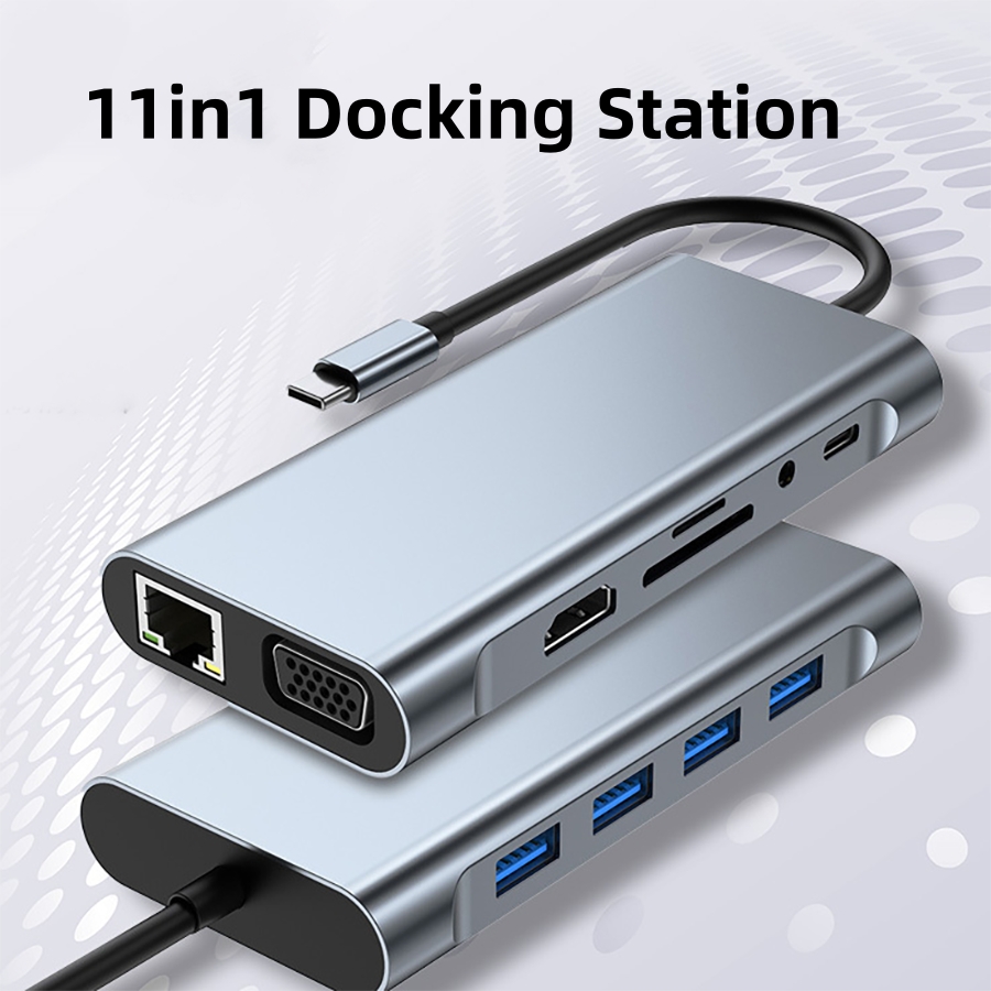 11-in-1 USB C 허브 썬더볼트 3 노트북 도킹 - Laptop Accessories Hub 리뷰 및 가격