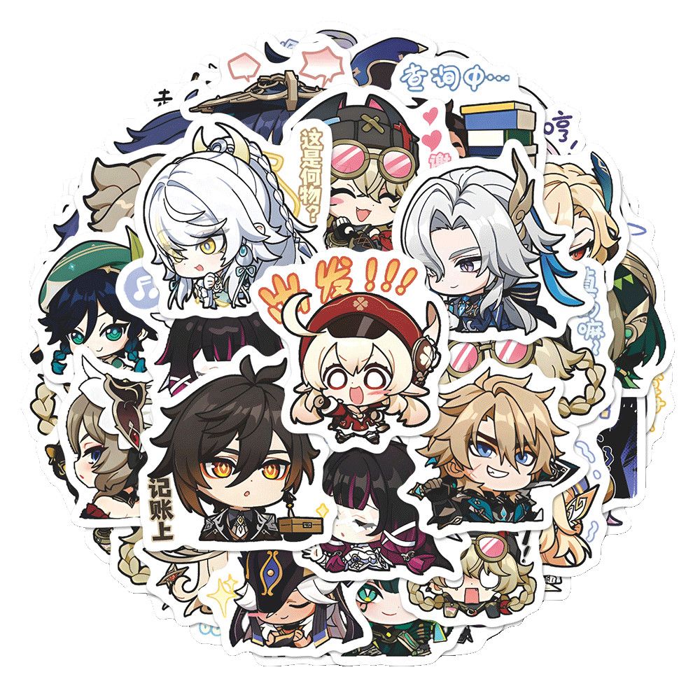 64PCS Genshin Impact Moon Maid - Laptop Accessories Wholesale 리뷰 및 가격