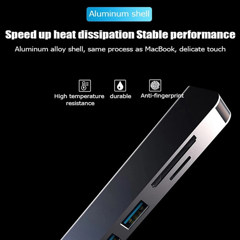 6 in 1 PD 타입 C 도킹 스테이션 MST 멀티  - Usb C Docking Hub 리뷰 및 가격