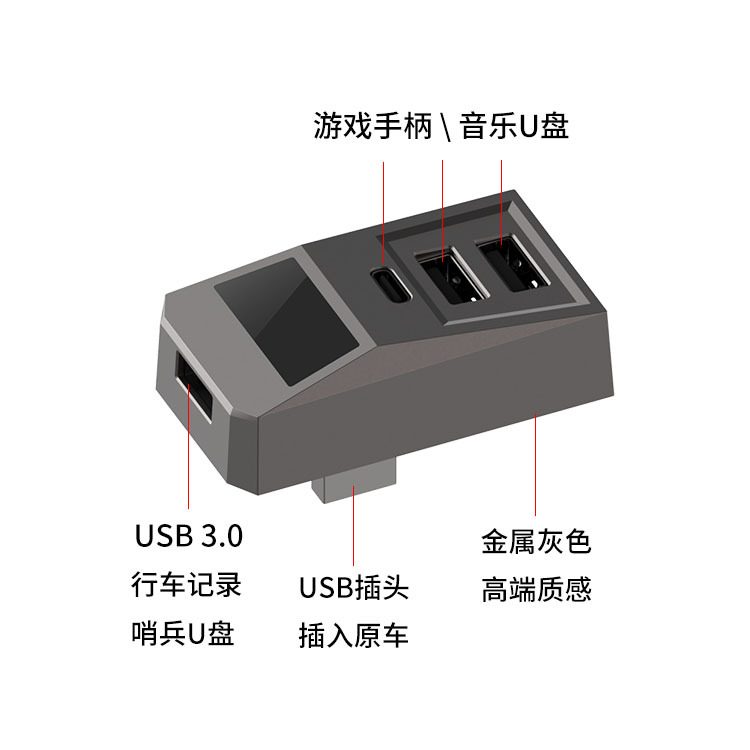 USB 허브 자동차 글러브 박스 도킹 스테이션 어댑터  - Usb C Docking Hub 리뷰 및 가격
