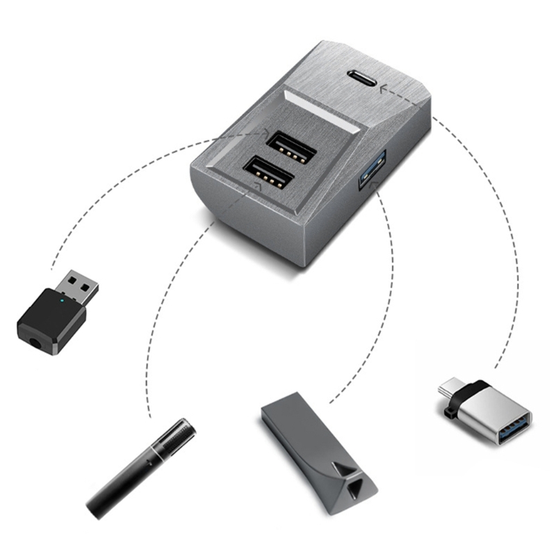 자동차 글러브 박스용 도킹 스테이션 USB 허브 확장  - Usb C Docking Hub 리뷰 및 가격