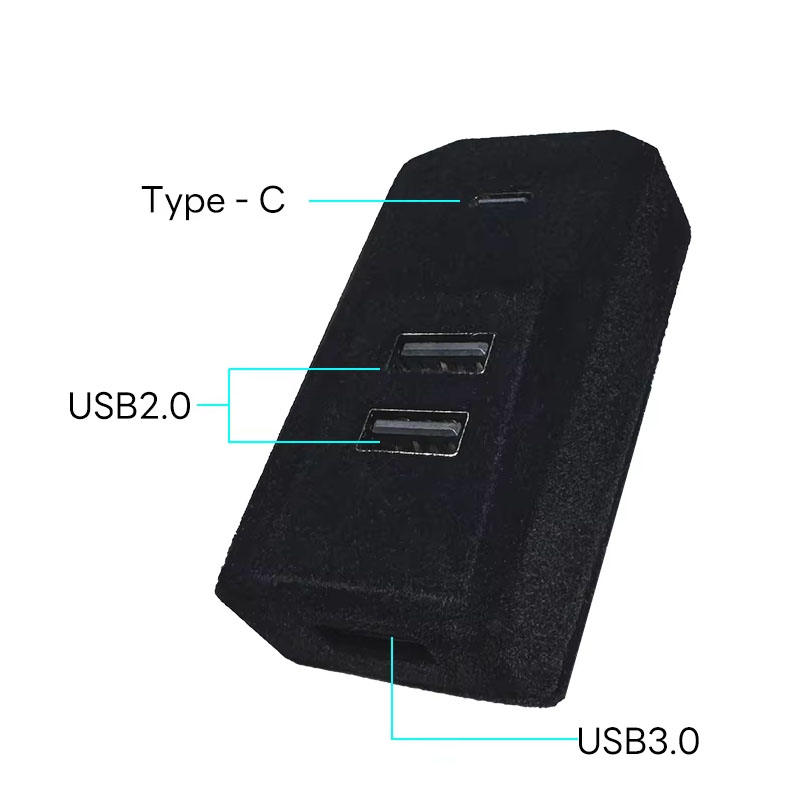 자동차 글러브 박스용 도킹 스테이션 USB 허브 확장  - Usb C Docking Hub 리뷰 및 가격