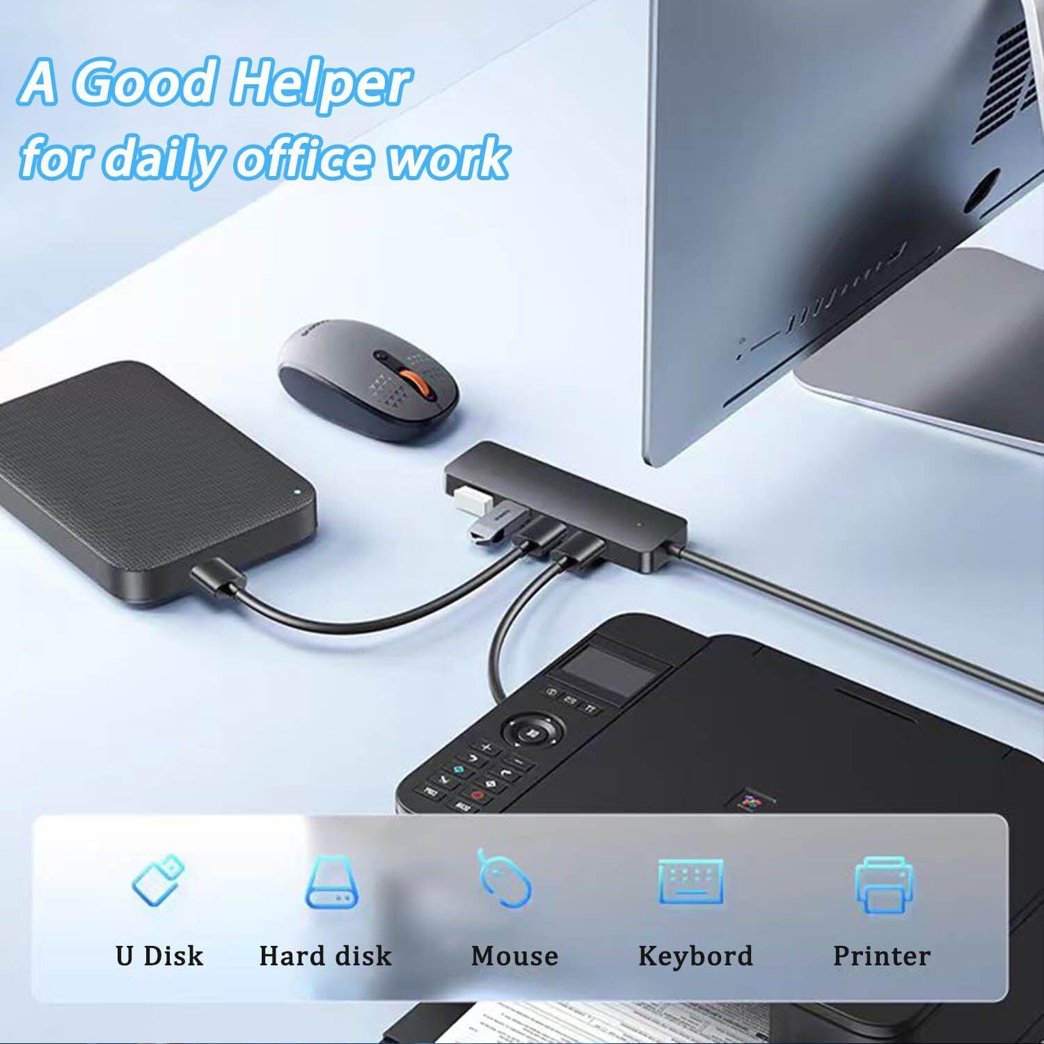 USB 3.0 허브 4 포트 USB 허브 USB 분배기 - Laptop Accessories Hub 리뷰 및 가격